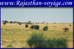 village rajasthan india